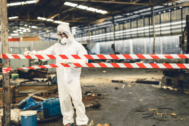 Professional Biohazard technician working in Upper Marlboro, MD